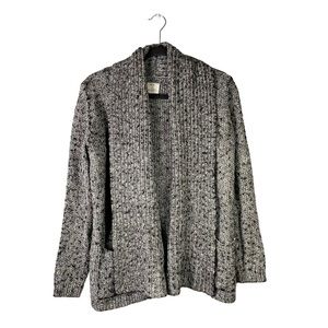 Pins And Needles Heather Grey Business Casual Knit Cardigan Sweater Size Large